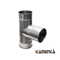 Тройник EcoFlue 1мм нерж, диаметр 150
