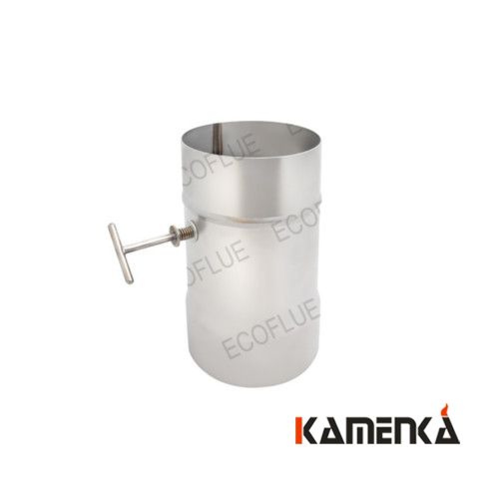 Шибер EcoFlue 1мм нержавейка, диаметр 120