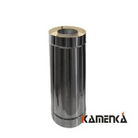 Труба сэндвич EcoFlue 1 мм оцинковка диаметр 230х150 длина 1000