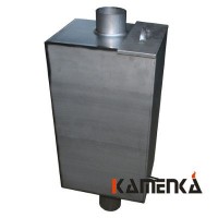 Бак на трубе нержавейка 80л диам.115