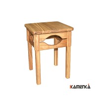 Табурет Kamenka Мажор дуб лакированный