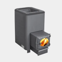 Банная печь Берёзка Lite 15 ДТ-3 стекло