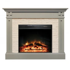 Каминокомплект Cambridge - Umbra Grey с очагом Jupiter FX New