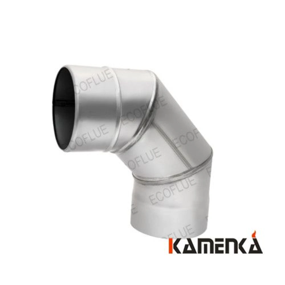Отвод EcoFlue нерж 0,5мм диаметр 200 угол 90