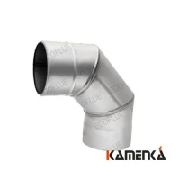 Отвод EcoFlue нерж 0,5мм диаметр 115 угол 90
